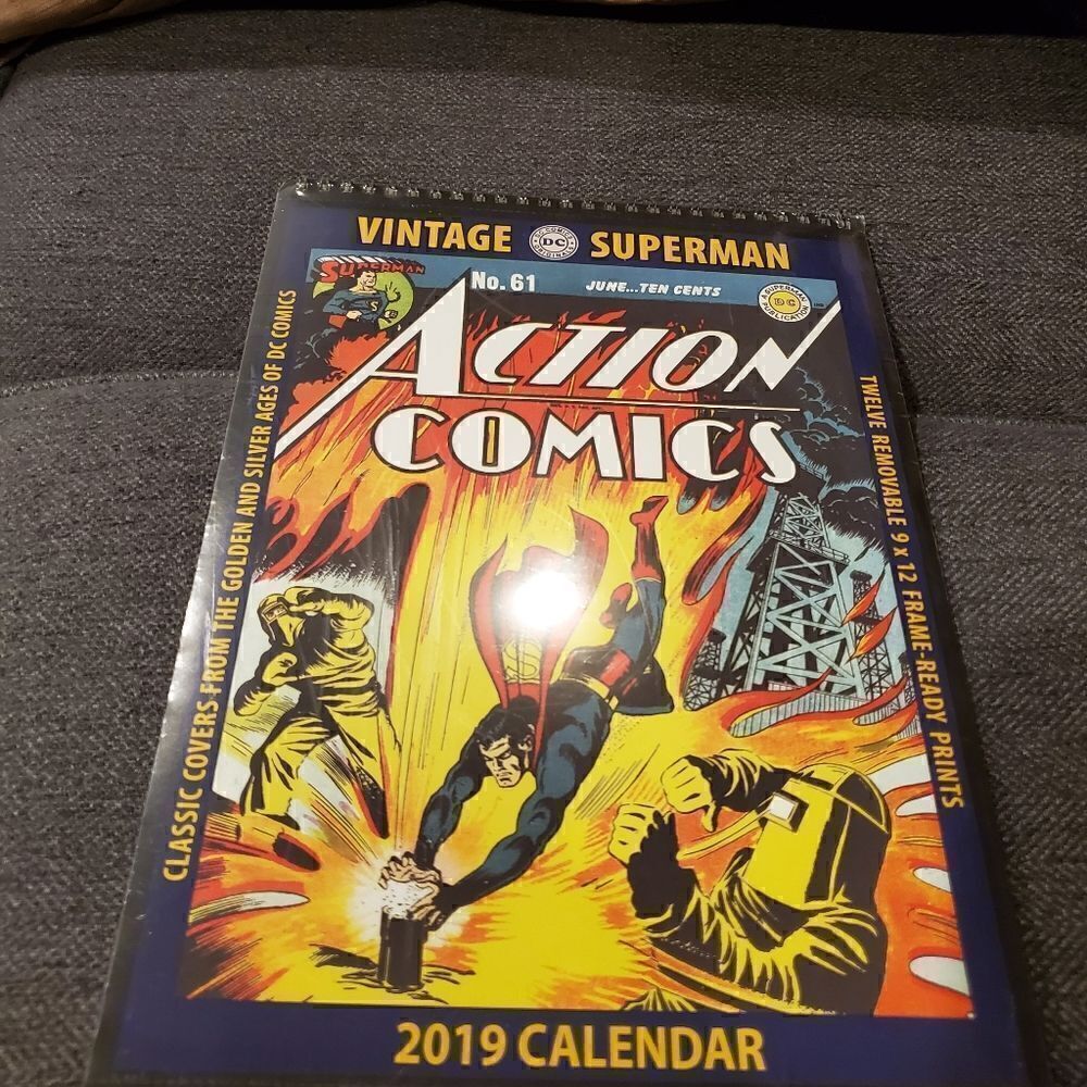 Superman 2019 Calendar